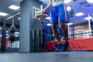 Fototapeta premium Male boxer legs