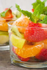 Fresh fruit salad
