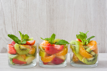 Fresh fruit salad
