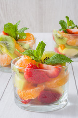 Fresh fruit salad
