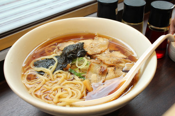 Ramen noodle japanese food