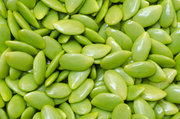 Green Seed White Popinac background