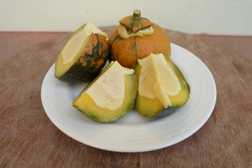 homemade pumpkin custard
