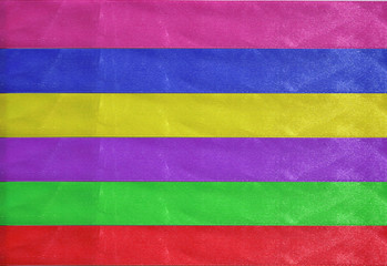 Horizontal colorful stripes ribbons background