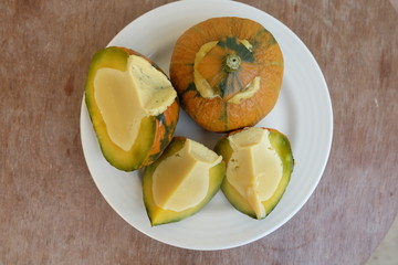 homemade pumpkin custard
