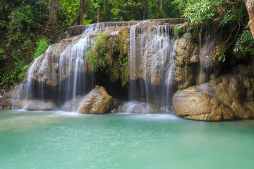 Fototapeta na wymiar Waterfall erawan