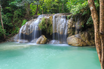 Fototapeta na wymiar Waterfall erawan