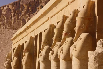 Fototapeten Temple d'Hatchepsout à Louxor – Egypte © Christophe Cappelli