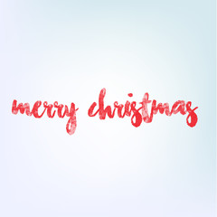 Merry christmas 2016 Happy New Year Beautiful text design Background Holiday Typography Lettering Hhandwriting illustration