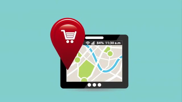 gps service design, Video Animation 