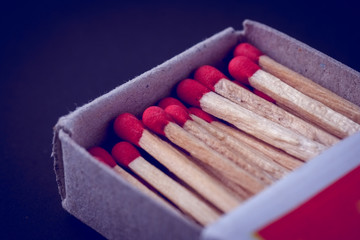 match with filter effect retro vintage style
