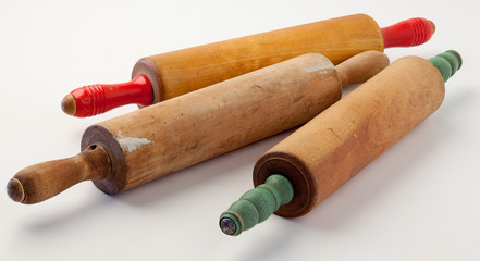 Antique rolling pins