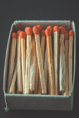 match with filter effect retro vintage style