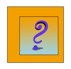 Question mark - Fragezeichen - punto interrogativo