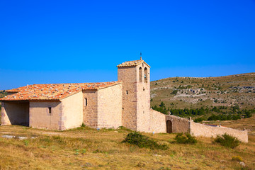 Fototapeta na wymiar Corratxar church in Tinenca Benifassa of Spain