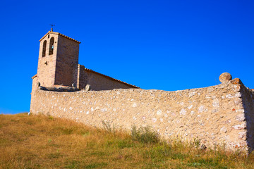 Fototapeta na wymiar Corratxar church in Tinenca Benifassa of Spain
