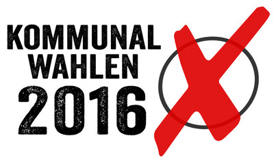 Kommunalwahlen, Kommunalwahl, 2016, Kreuz