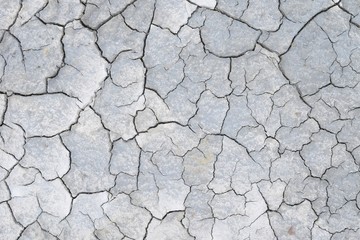 Close up of a dry soil.
