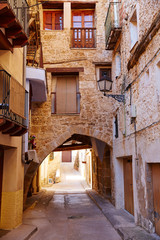 Beceite village in Teruel Spain in Matarrana
