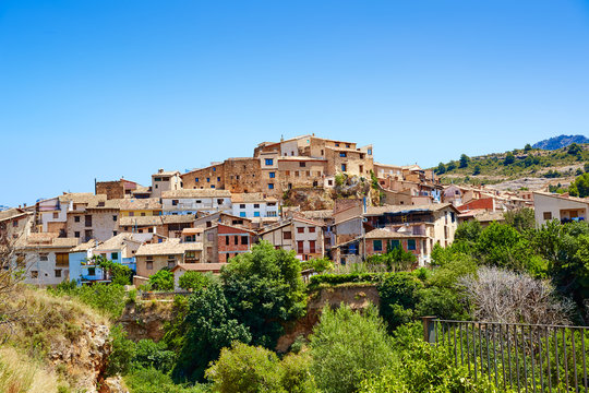 Beceite village in Teruel Spain in Matarrana