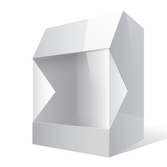 Package Cardboard Box with a handle