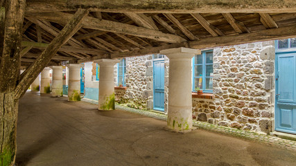 Halles de Moutiers-les-Mauxfaits en Vendée (France)