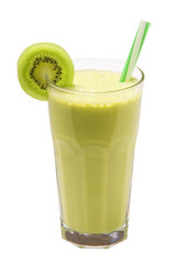 smoothie kiwi isolated