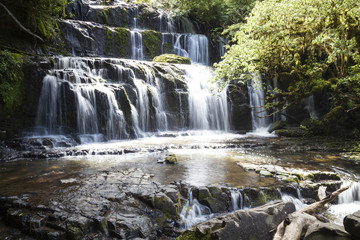 Purakanui Wasserfall Catlins Neuseeland