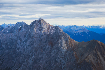 Beau paysage vue panoramique sur l& 39 Himalaya, les montagnes de l& 39 Himalaya, le Népal.