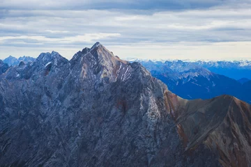 Crédence de cuisine en verre imprimé Gasherbrum Beau paysage vue panoramique sur l& 39 Himalaya, les montagnes de l& 39 Himalaya, le Népal.