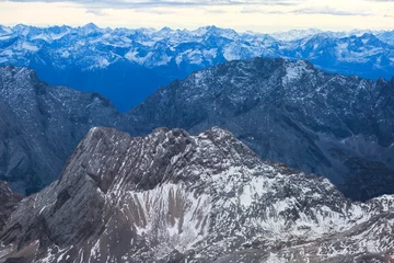 Cercles muraux Gasherbrum Beautiful landscape panoramic view of Himalayas, himalayan mountains, Nepal.