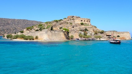 Fototapeta na wymiar Ile de Spinalonga - Crète