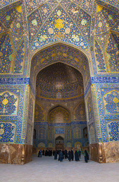 Iwan of Imam Mosque, Isfahan, Iran