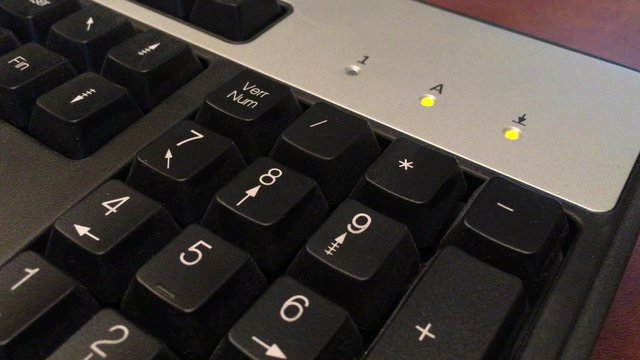 clavier num&eacute;rique