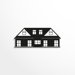 House. Vector icon.