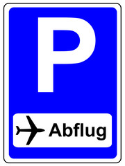 Parkplatz - Abflug