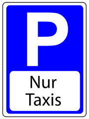 Parkplatz - Taxi