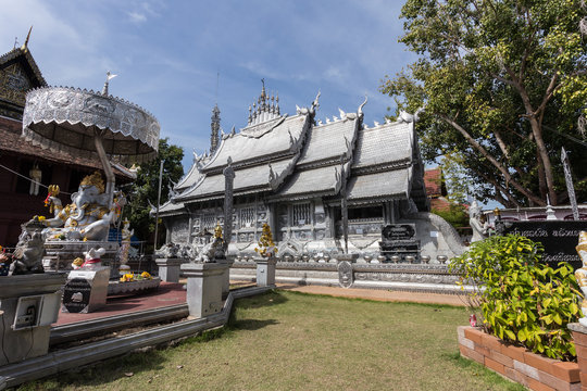 CHIANG MAI, THAILAND - JANUARY 17 : Beautiful temple (Wat Sri Su
