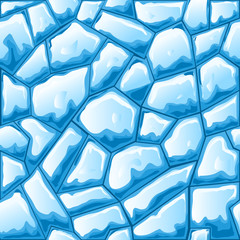 Ice seamless pattern