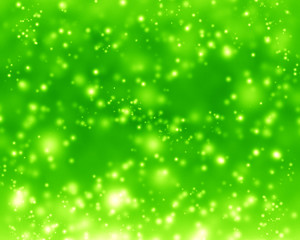 Glittering green background