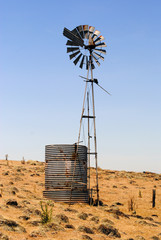 A windmill in Victoria, Australia.