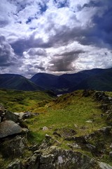 The fells from Place Fell