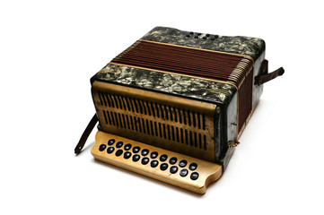vintage accordion instrument