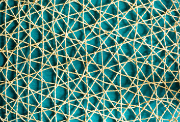 Palm leaf net tablecloth