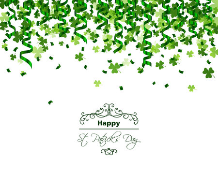 Vector Illustration of a Saint Patrick's Day Design