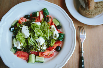 vegetarian breakfast in the morning