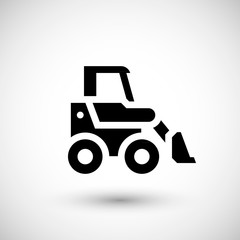Mini earth mover icon