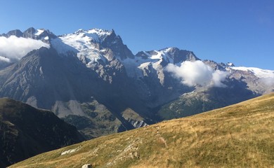 La Meije (3983m), dans le massif des Ecrins