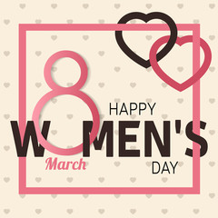 Women's Day.Women's Day Vector. Women's Day Drawing. Women's Day