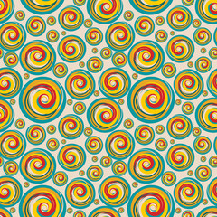 Retro seamless pattern